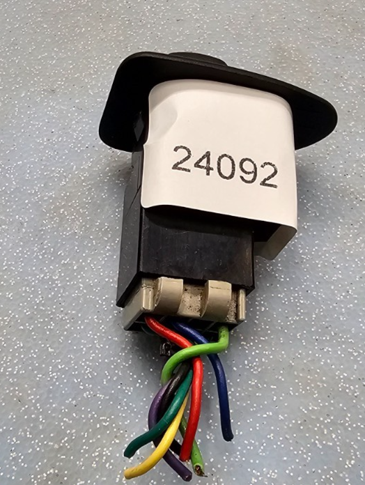 🔥99-04 FORD MUSTANG LEFT DRIVER MASTER POWER MIRROR CONTROL SWITCH BLACK