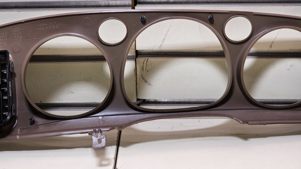 🔥00-05 BUICK LESABRE DASH SPEEDOMETER INSTRUIMENT CLUSTER BEZEL TRIM PANEL TAN