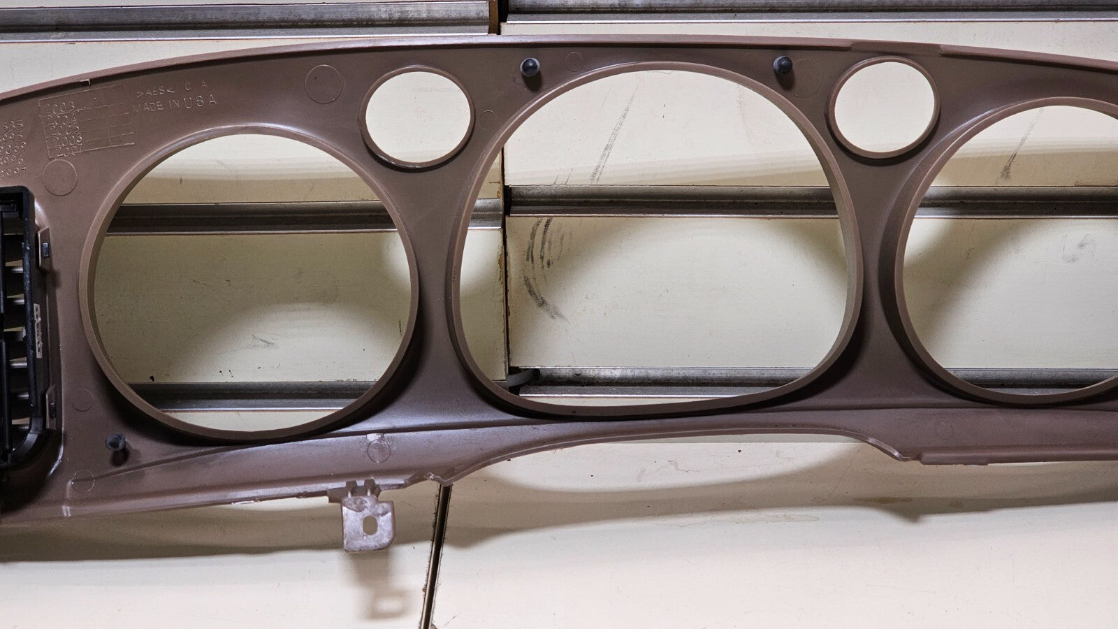 🔥00-05 BUICK LESABRE DASH SPEEDOMETER INSTRUIMENT CLUSTER BEZEL TRIM PANEL TAN