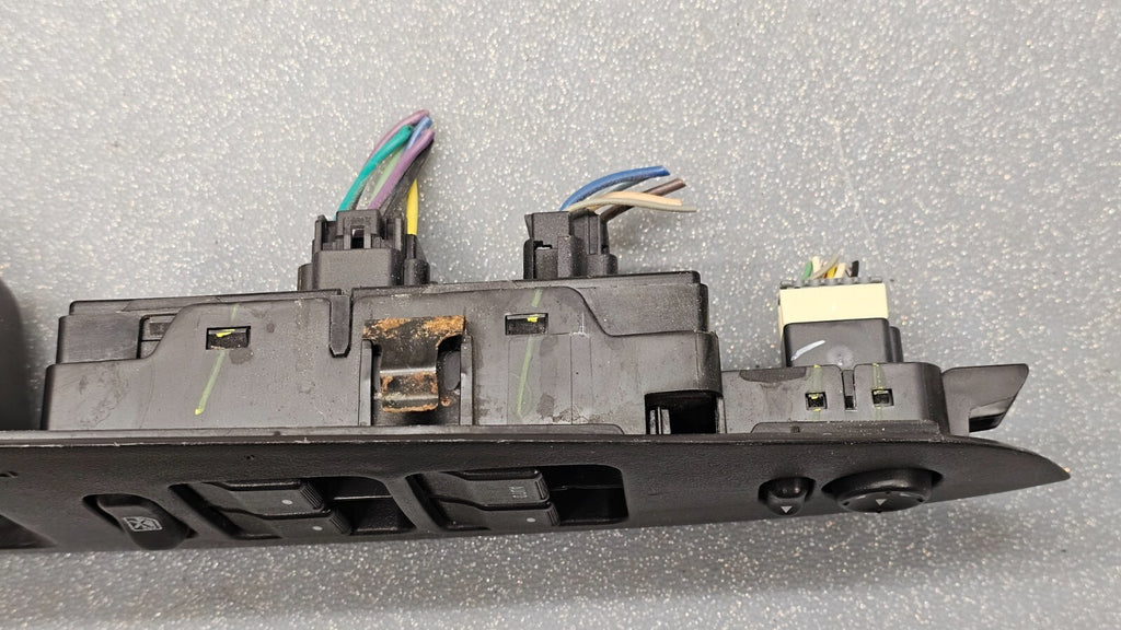 🔥06-08 CHEVY IMPALA LEFT DRIVER MASTER POWER WINDOW SWITCH BEZEL ASSEMBLY BLACK