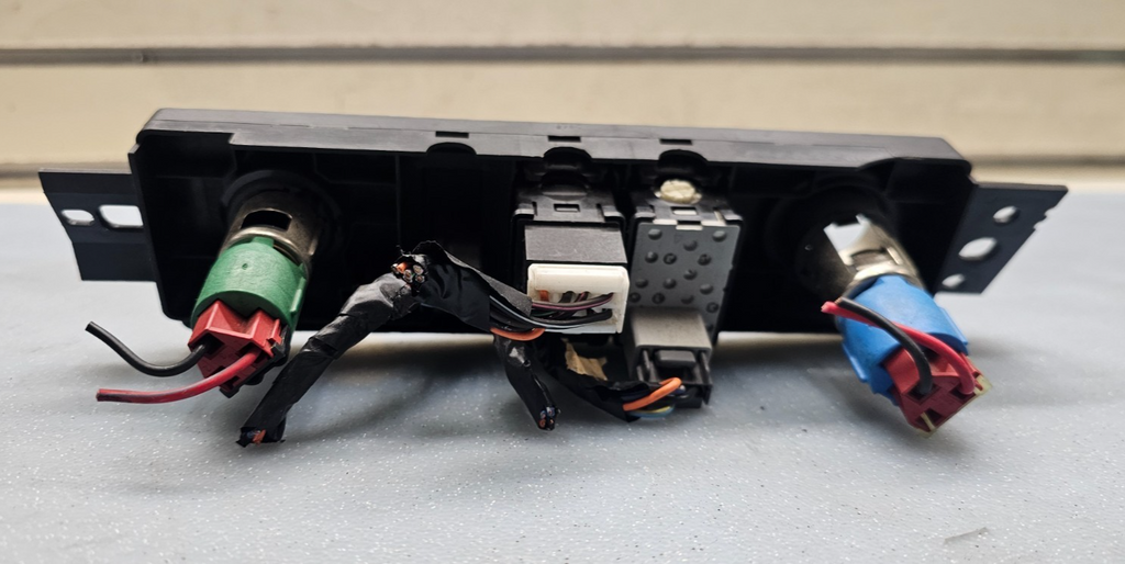 🔥1997-2001 Jeep Cherokee wiper Dash Switch Panel black OEM