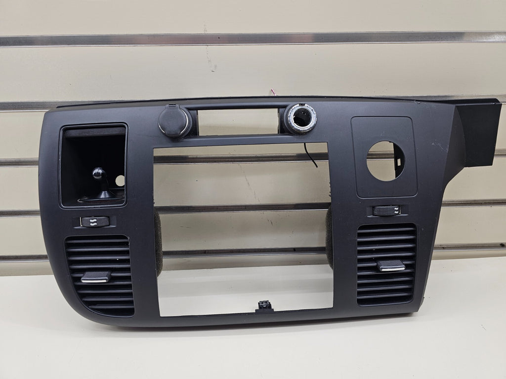 🔥07-14 Silverado SIERRA Center Dash Radio Bezel AC Climate Trim Panel BLACK B6