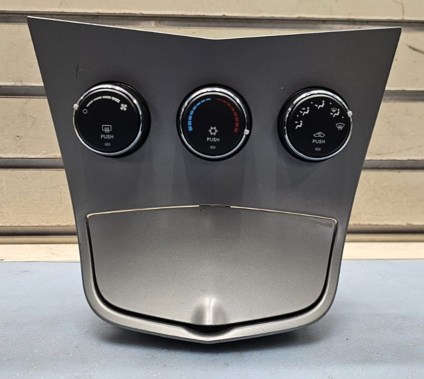 🔥07-10 Sebring Dash Heater Temperature Climate Control Conditioner Bezel Silver