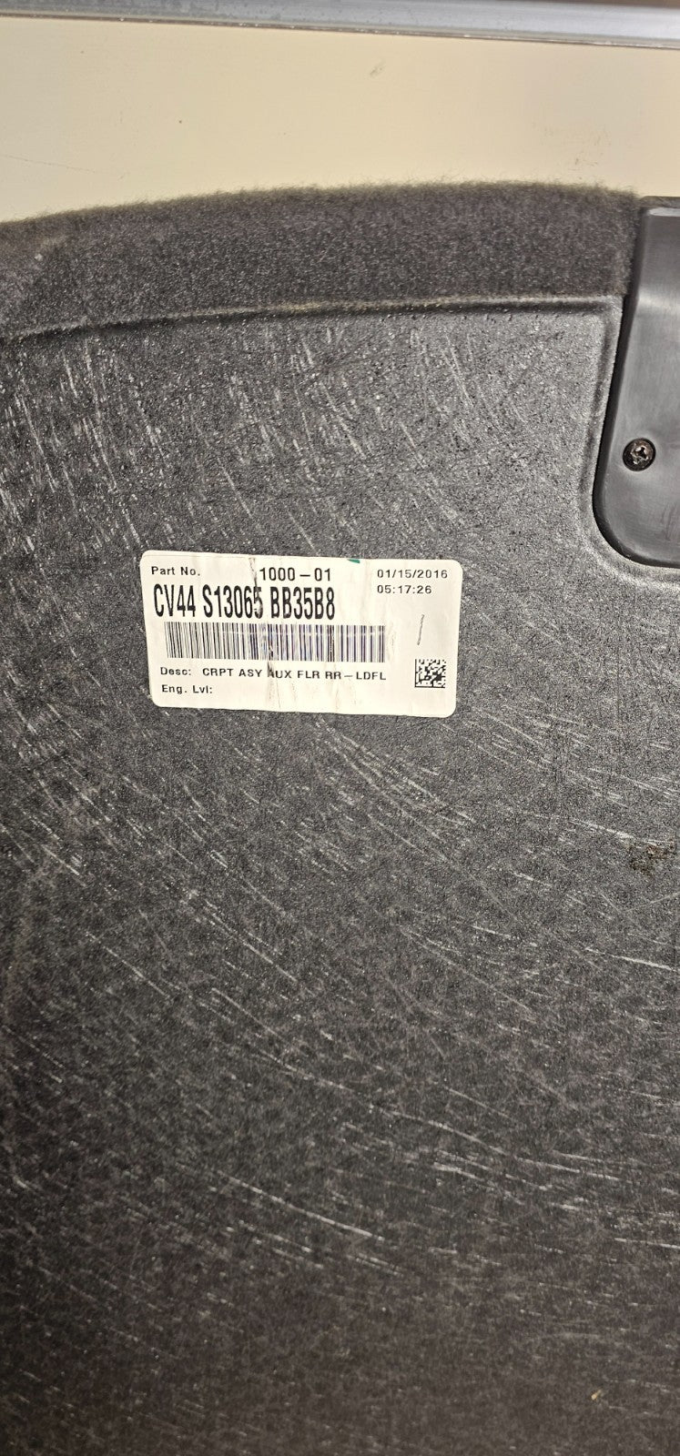 🔥13-19 FORD ESCAPE CARGO TRUNK LINER MAT SPARE TIRE COVER PANEL CARPET OEM