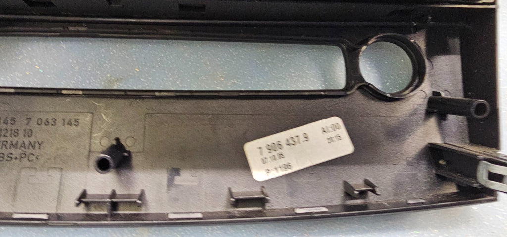 🔥08-10 BMW 5 SERIES AC HEATER TEMPERATURE CLIMATE CONTROL AIR CONDITIONER BLACK