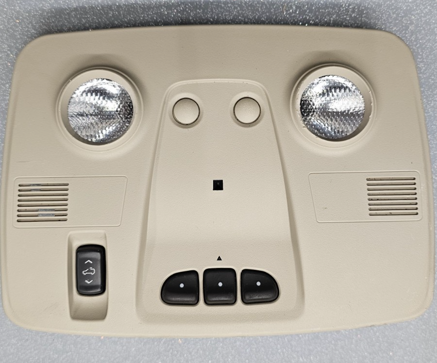 🔥07-15 Chevy Traverse Acadia Outlook Overhead Console Dome Map Light Lamp Tan