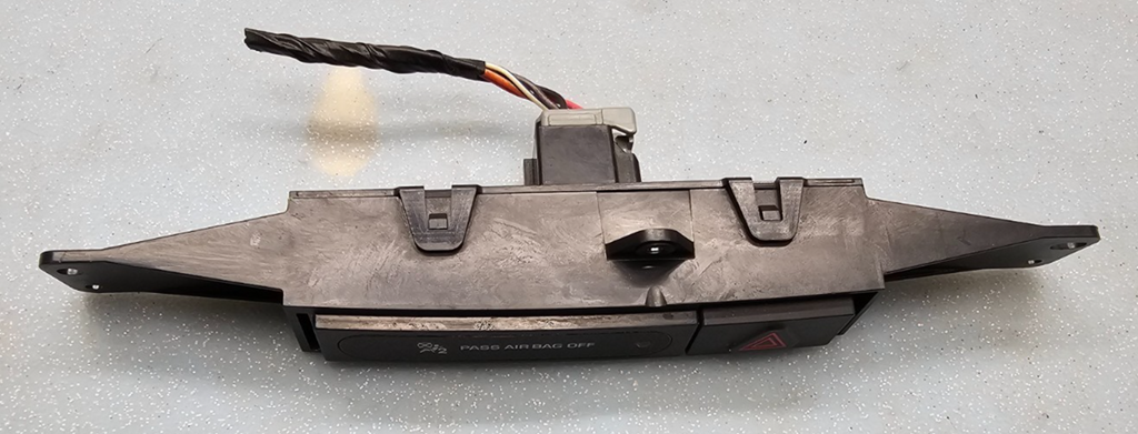 🔥01-07 CARAVAN Grand Caravan Town & Country  warning HAZARD LIGHT SWITCH BLACK