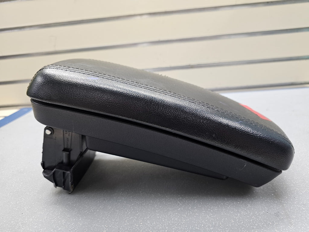 🔥2010-2013 Kia Forte Koup Center Console Leather Lid Arm Rest Storage Black OEM