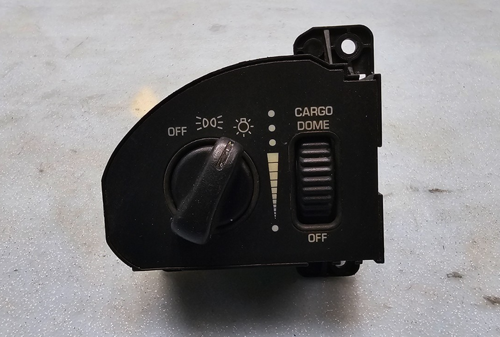 🔥98-01 Dodge Dakota Ram 1500 2500 3500 Headlight Lamp Dimmer Switch OEM BLACK