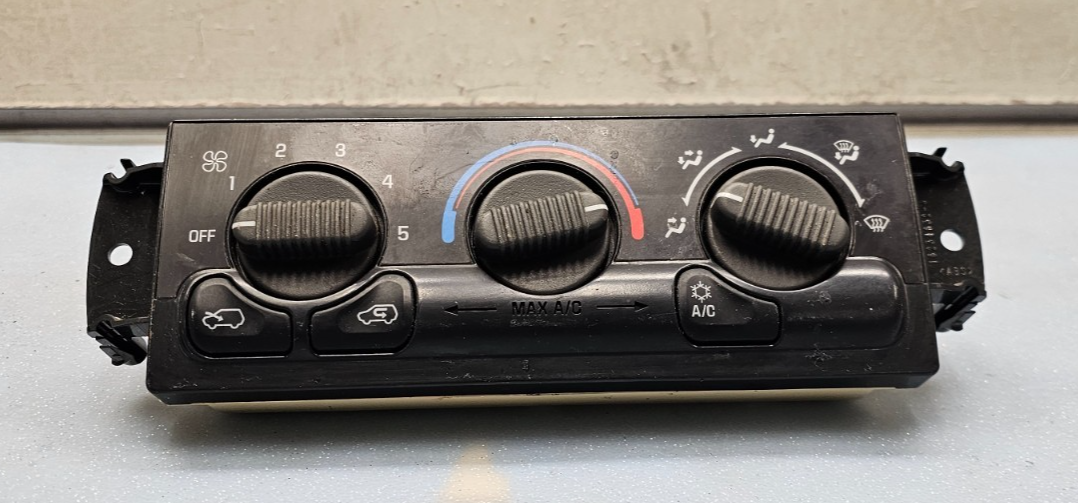 🔥99-02 Silverado Sierra Dash A/C AC HVAC Heater Climate Control Temperature 