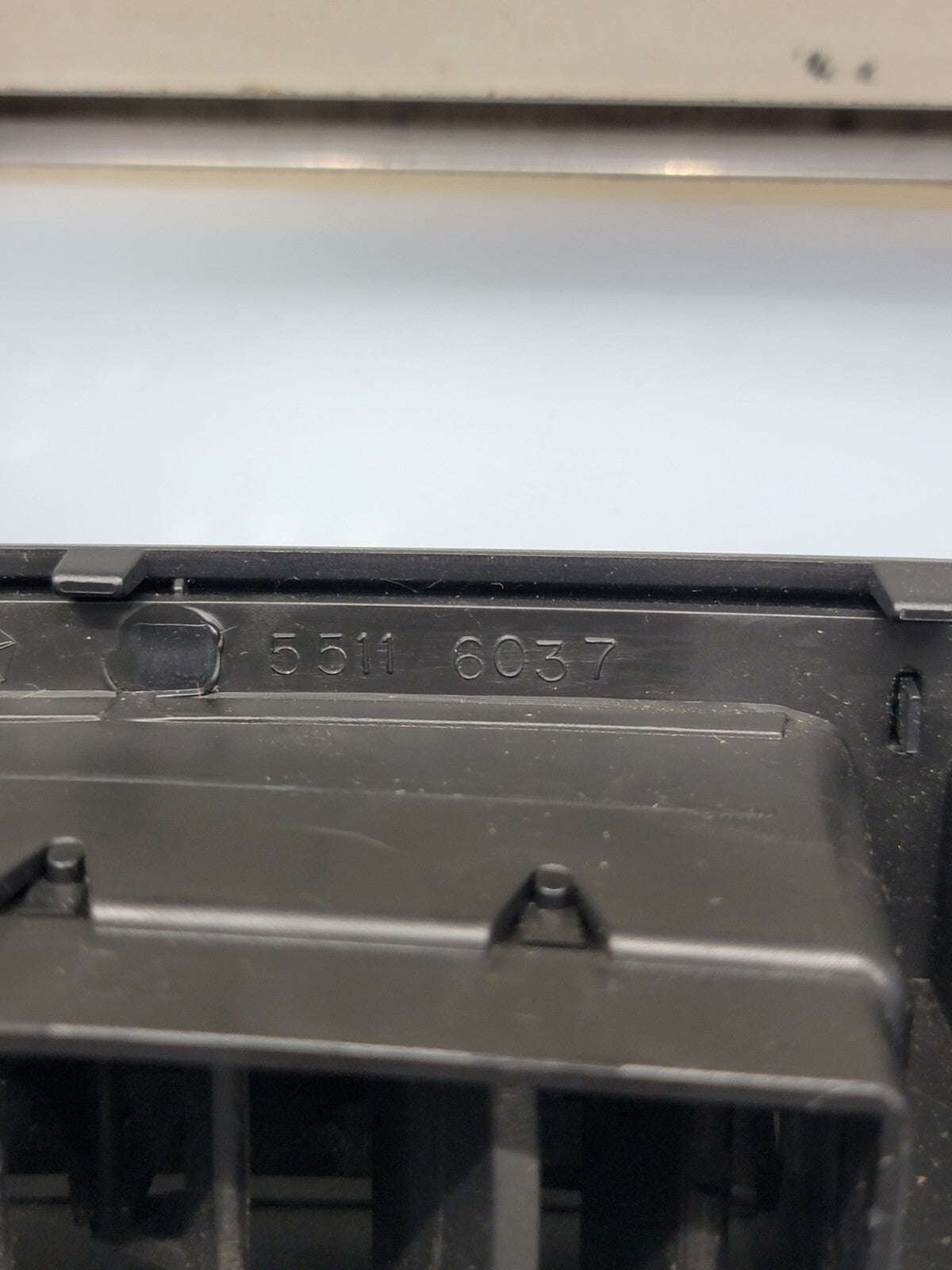 🔥99-04 Jeep Grand Cherokee Center Dash RADIO Bezel A/C Air Vent Trim silver