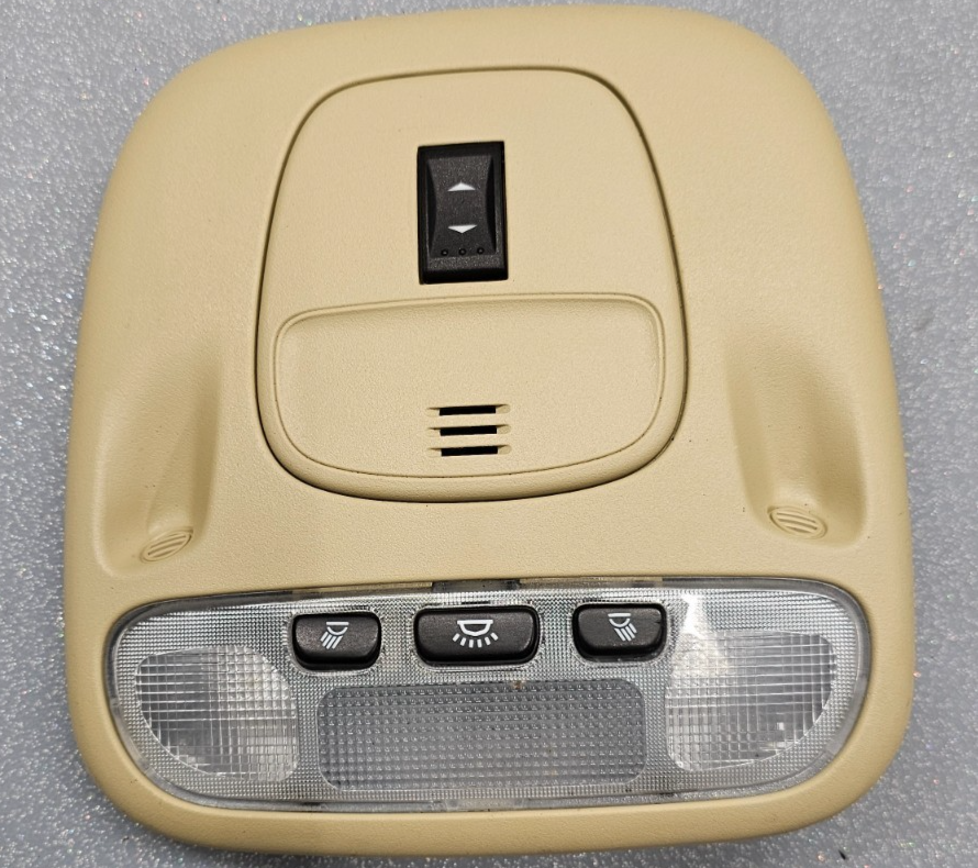 🔥07-11 Jaguar XKR XK X150 Dome Light Overhead Map Lamp Light TAN Oem