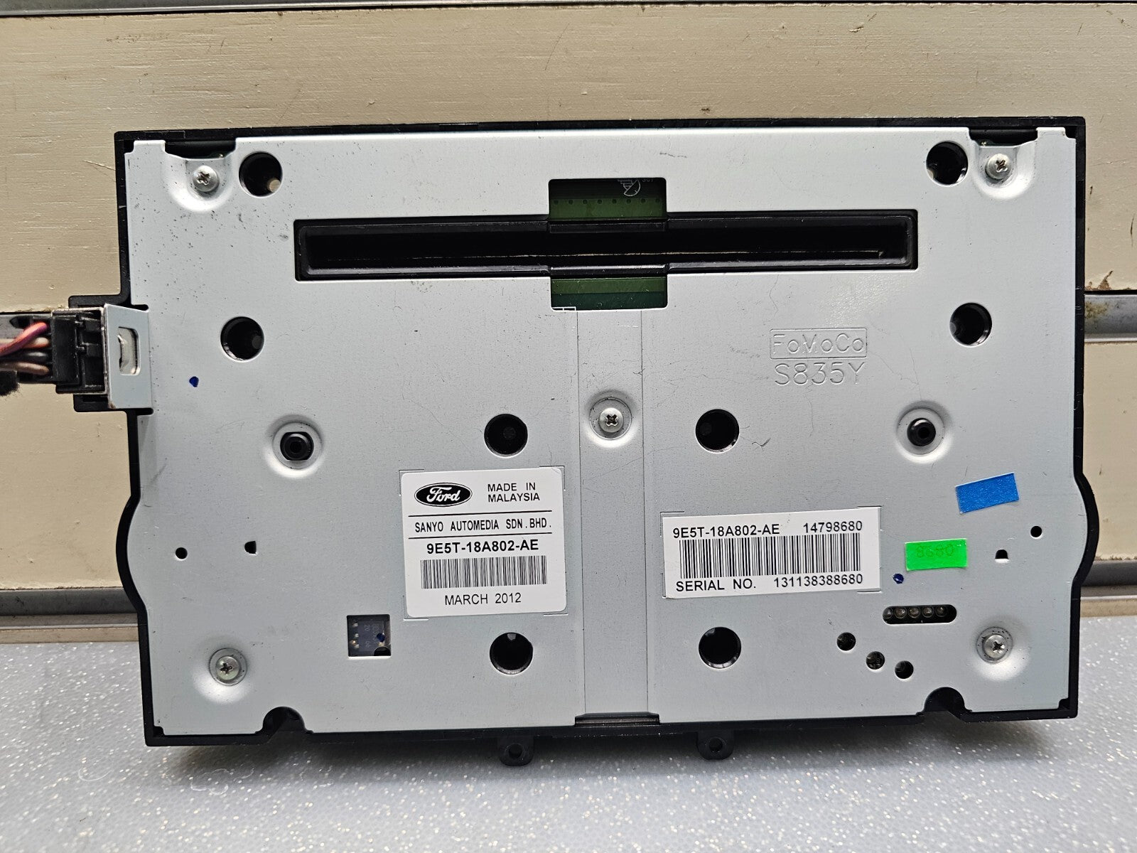 🔥10-12 Ford Fusion Mercury Milan Dash AM FM Radio CD AUX Stereo Control Panel
