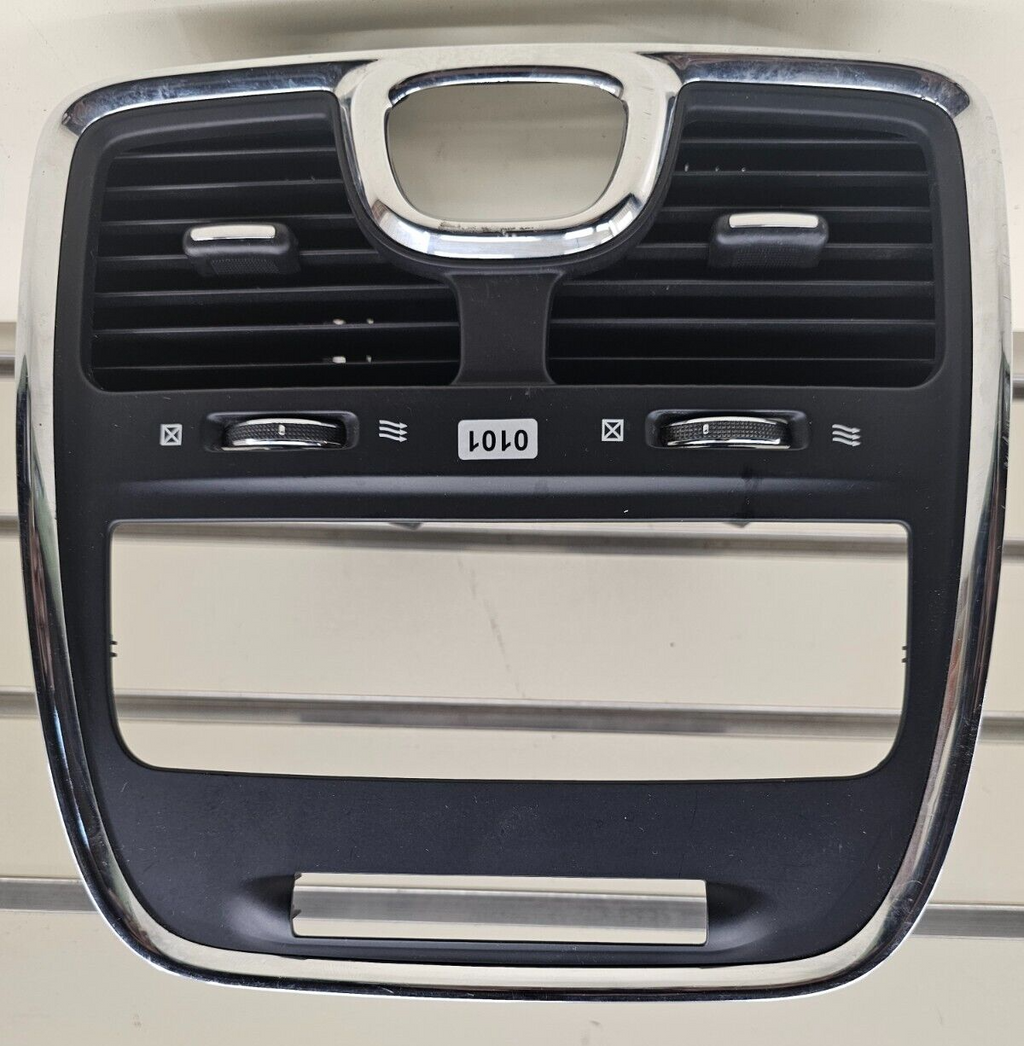 🔥11-16 Town Country Dash AM FM Radio Stereo Climate Control Bezel Panel Black