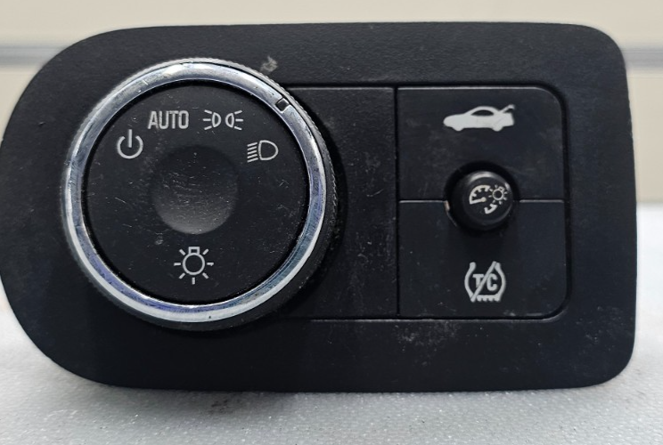 🔥06-11 CHEVY IMPALA HEADLIGHT LAMP FOG TRACTION CONTROL SWITCH BLACK ASSEMBLY