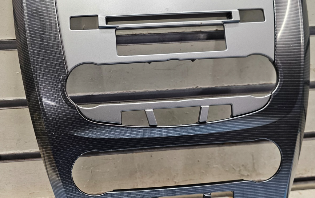 🔥 10-12 Ford Fusion Milan Climate Control Bezel Panel Trim Silver