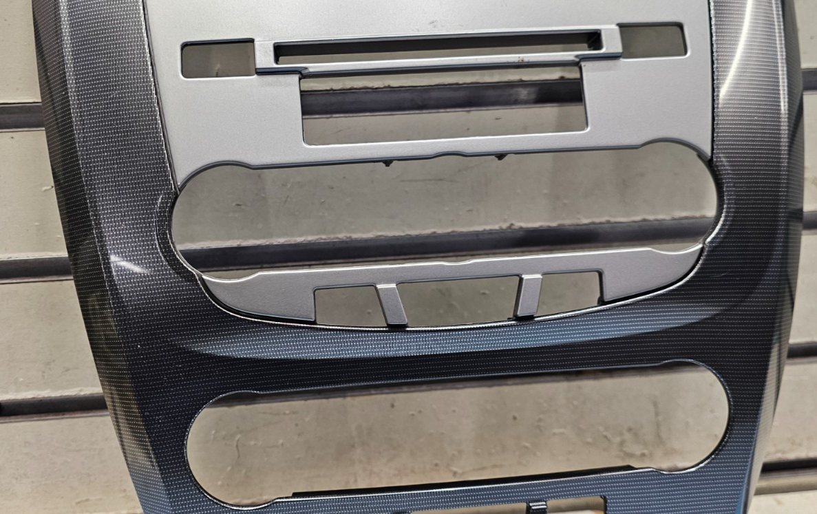 🔥 10-12 Ford Fusion Milan Climate Control Bezel Panel Trim Silver