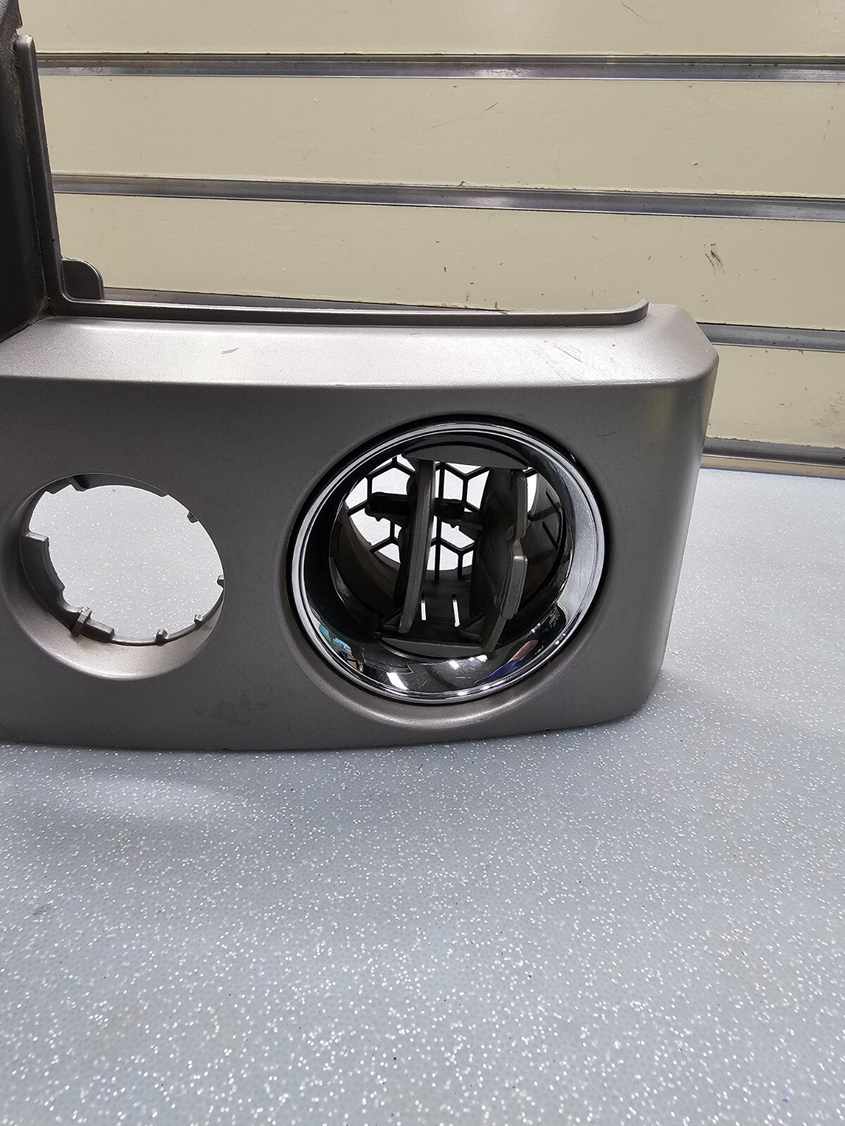 🔥 2009-2014 Ford F150 Dash Air Vent Trim LEFT DRIVER  side SILVER