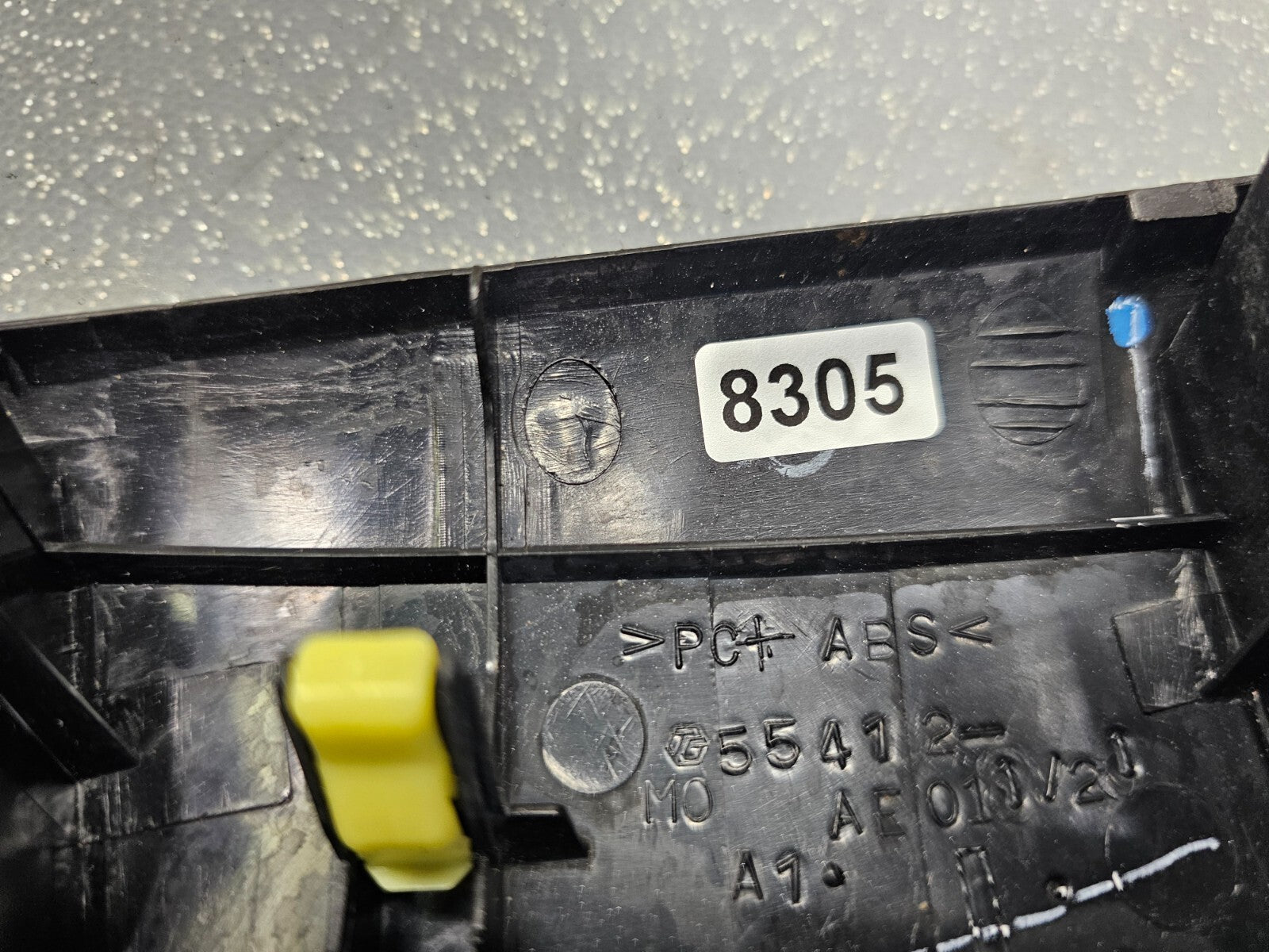 🔥04-10 Toyota Sienna Dash Hazard Defrost Light Door Switch Trim Bezel Silver