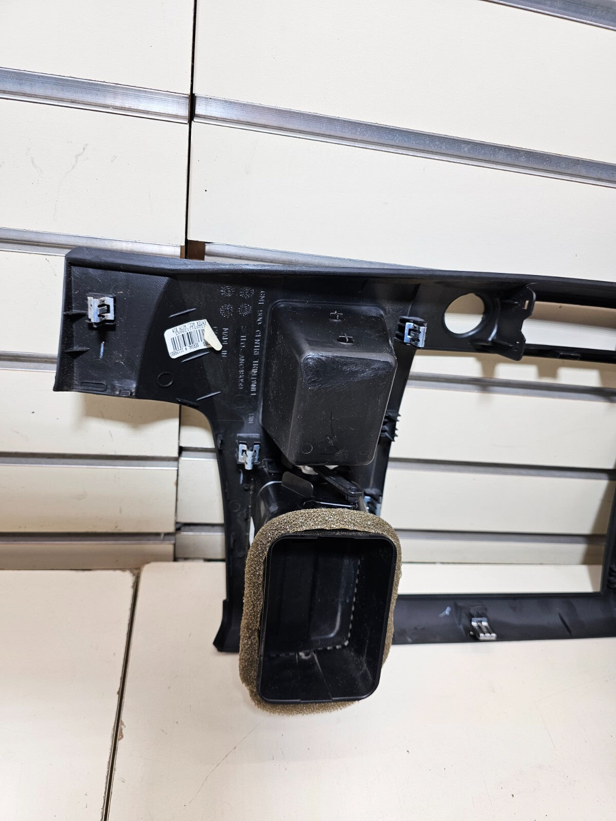 🔥07-14 Silverado SIERRA Center Dash Radio Bezel AC Climate Trim Panel BLACK B6