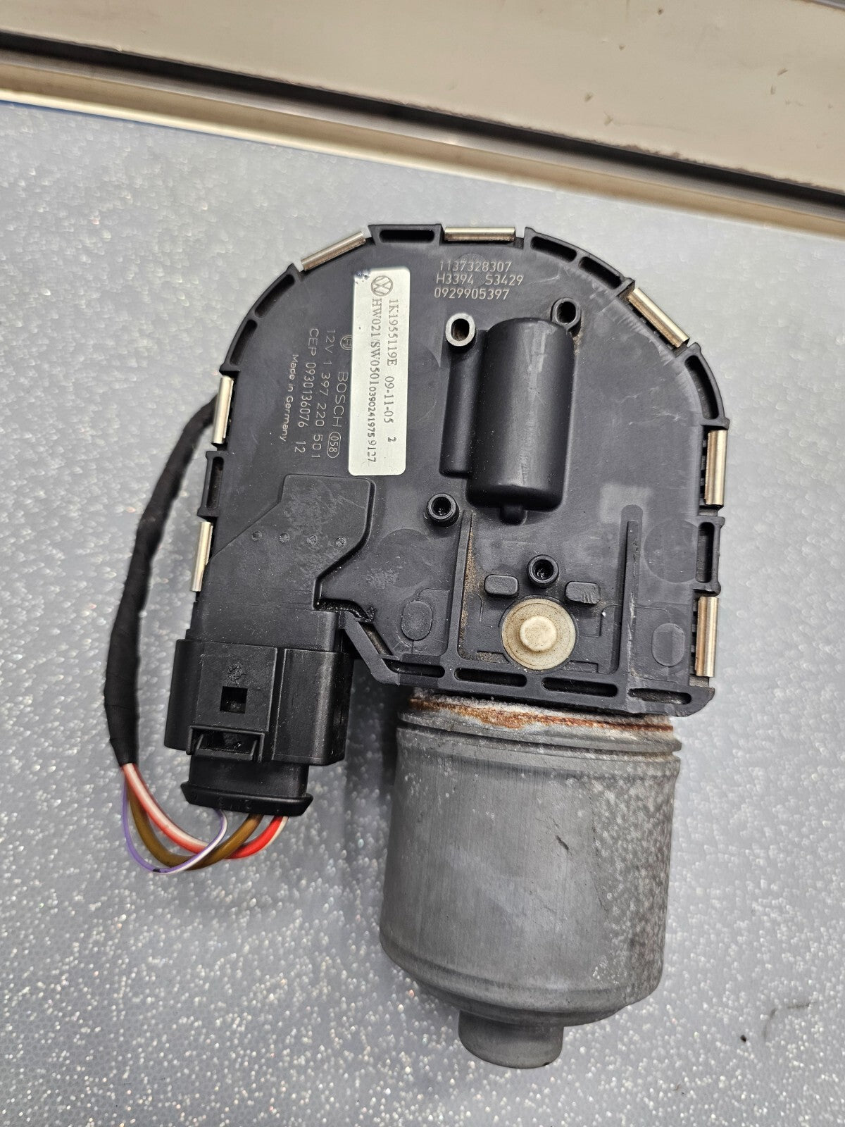 🔥10-14 Volkswagen VW Jetta Golf Sportwagen GTI MK6 Front Windshield Wiper Motor