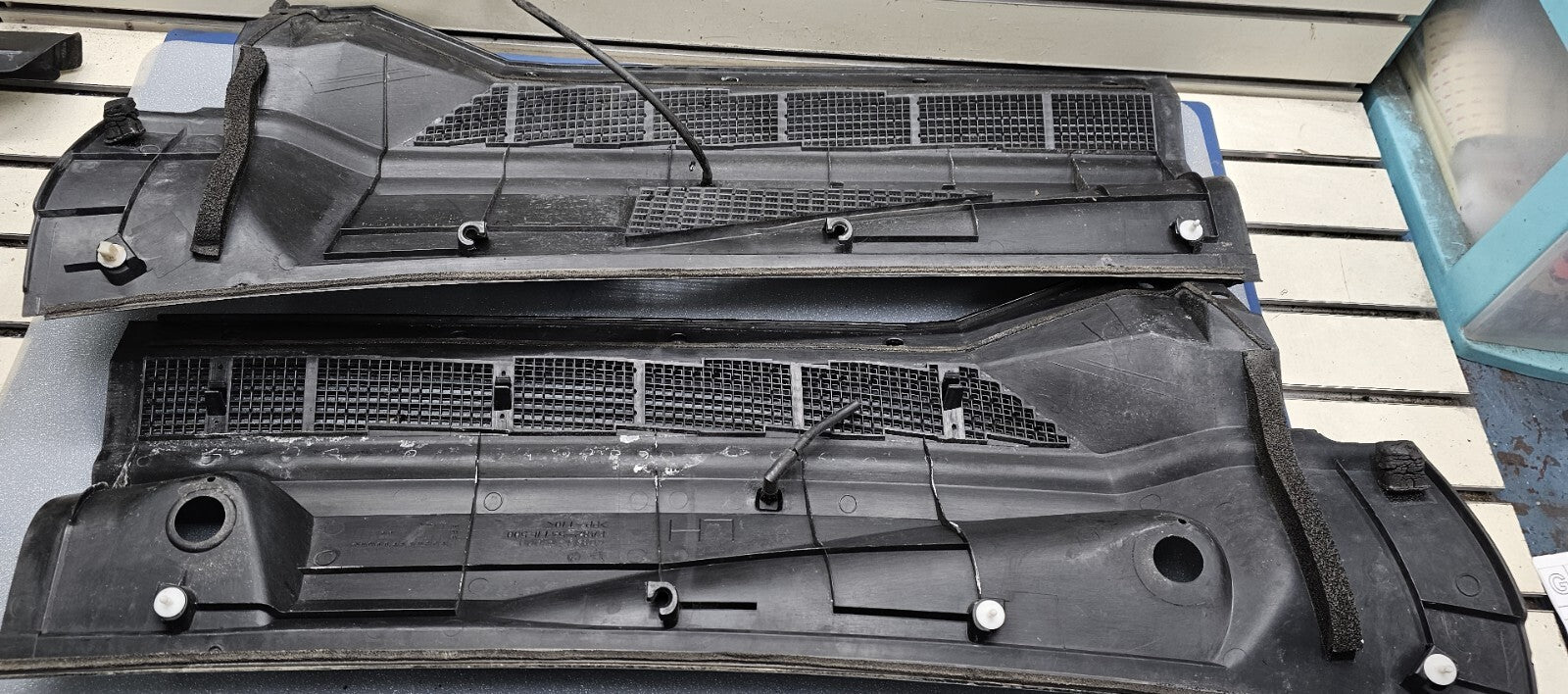 🔥2004-2010 Nissan Titan Armada Windshield Grille Cowl Top Left/Right Cover Set