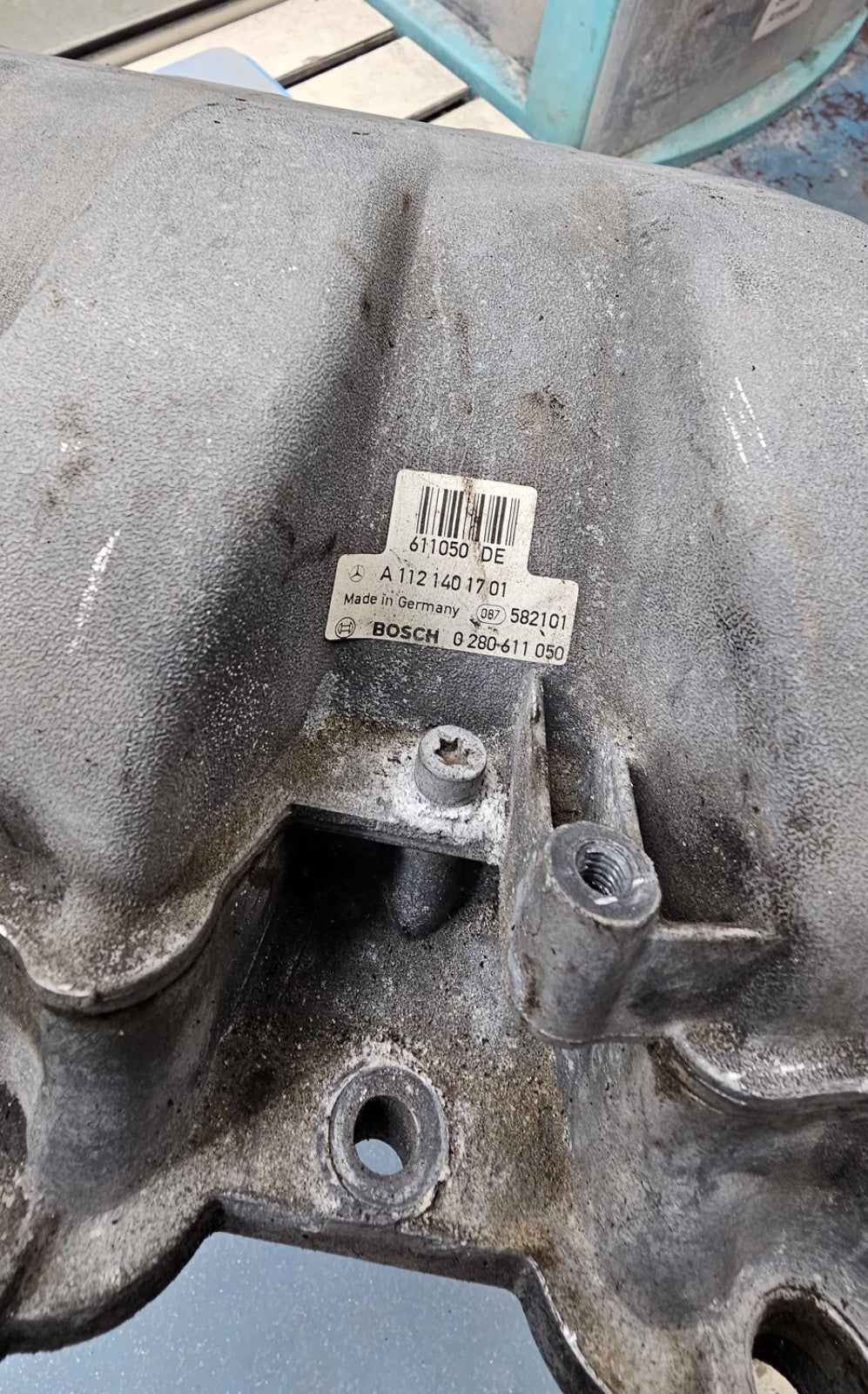 🔥00-06 Mercedes W220 S500 S430 Engine Intake Manifold Throttle MAF OEM