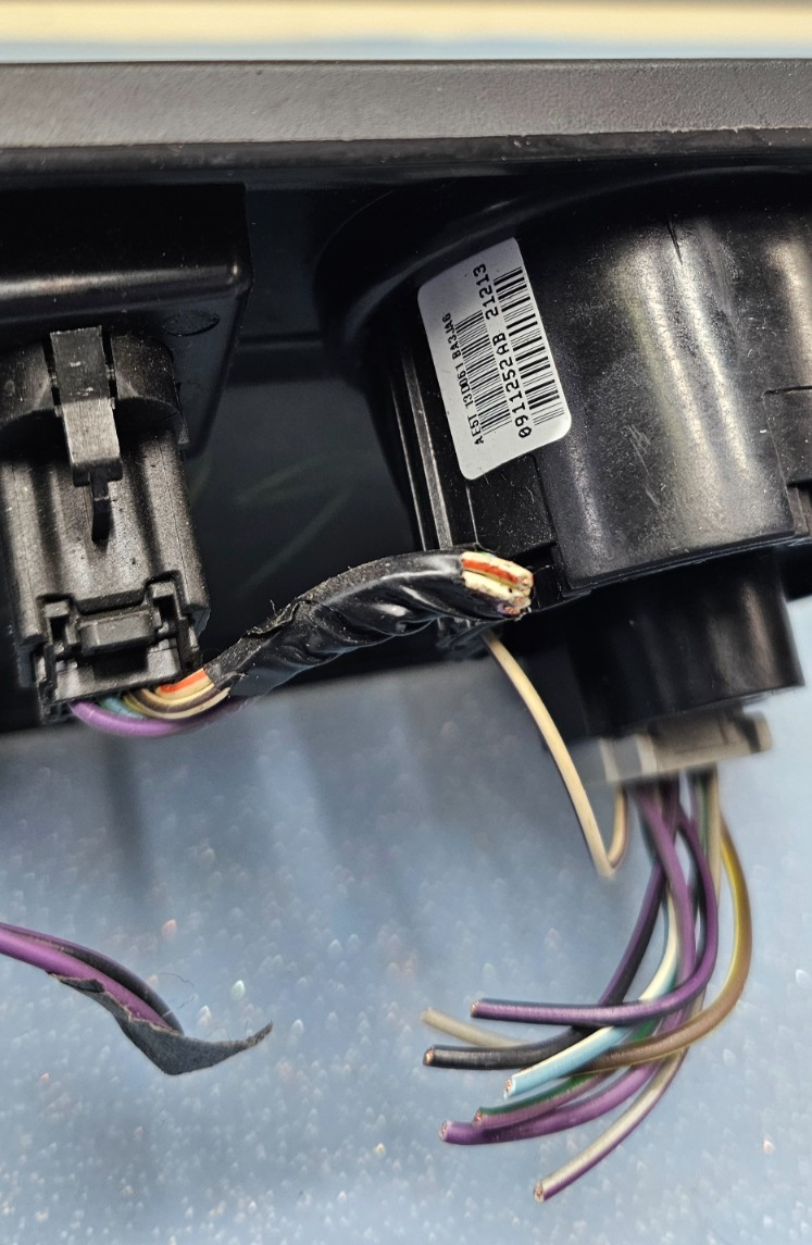 10-12 FORD FUSION MILAN HEADLIGHT LAMP DIMMER CONTROL TOGGLE SWITCH ASSEMBLY OEM