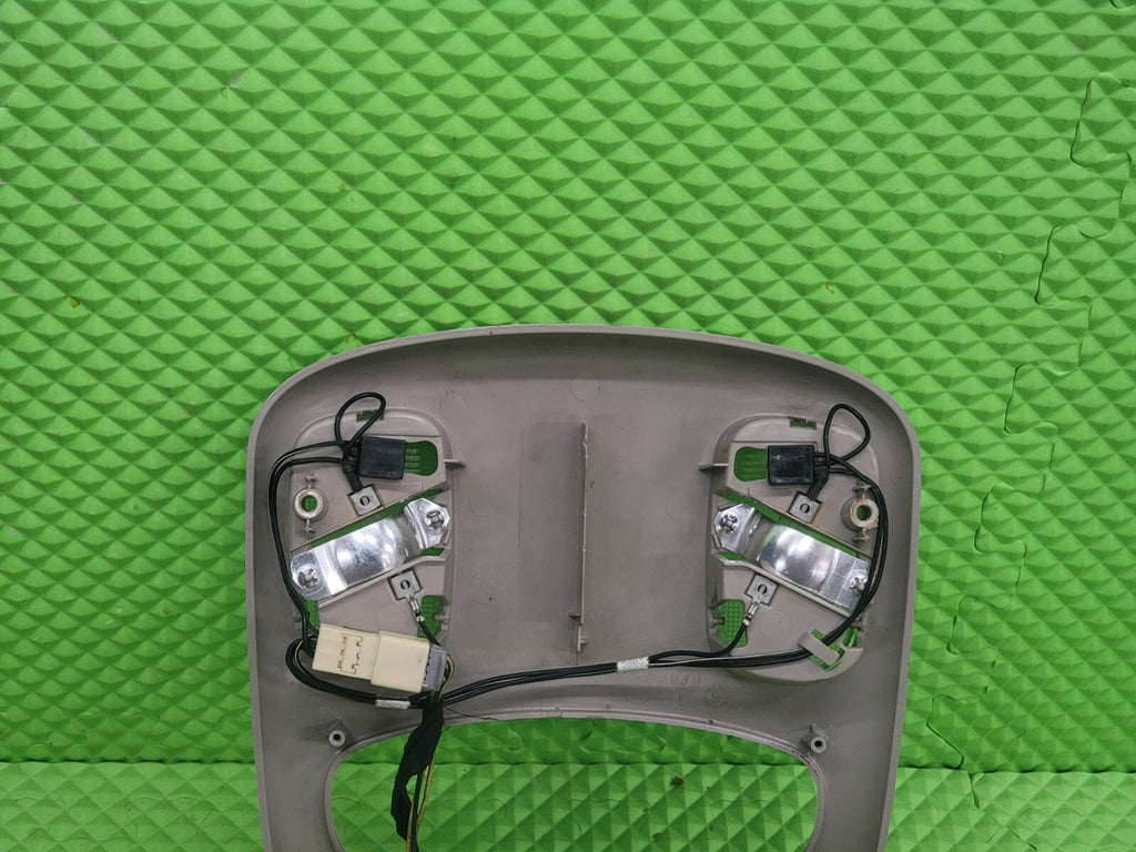 🔥02-05 Dodge Ram Overhead Console Map Dome Light Lamp Storage Assembly Gray