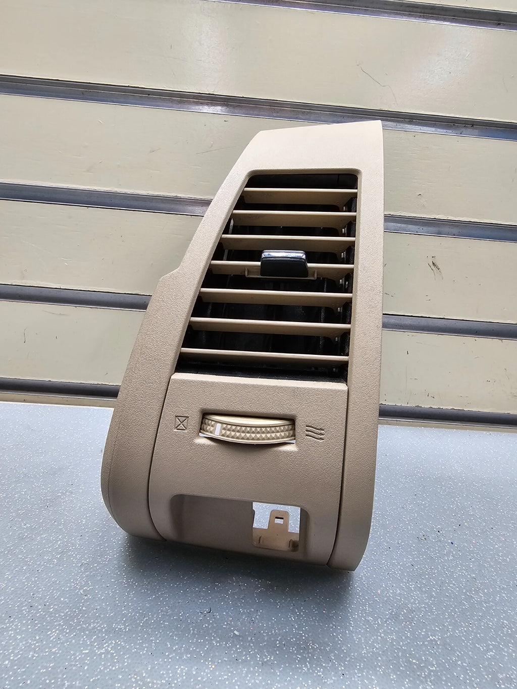 🔥03-07 NISSAN MURANO FRONT LEFT DRIVER DASH A/C HEAT AIR VENT FILTER TRIM TAN