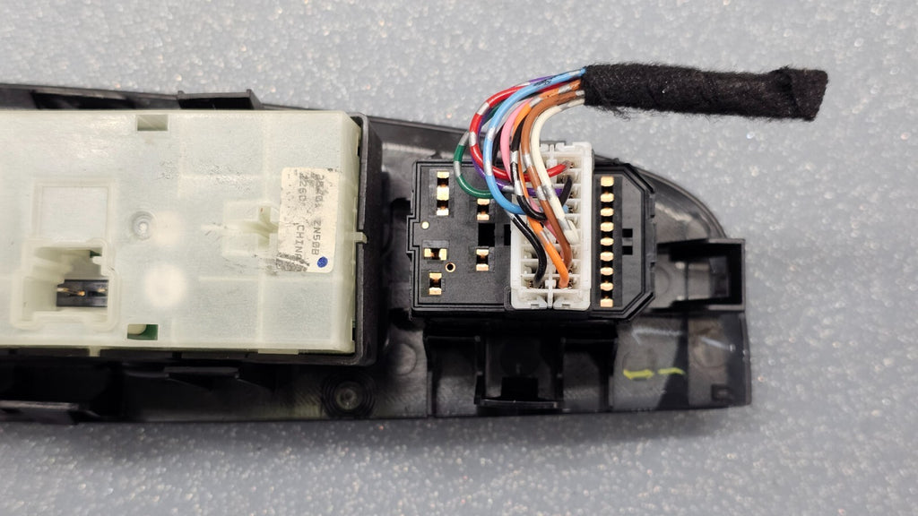 🔥07-12 ALTIMA LEFT DRIVER MASTER POWER WINDOW CONTROL SWITCH ASSEMBLY SILVER