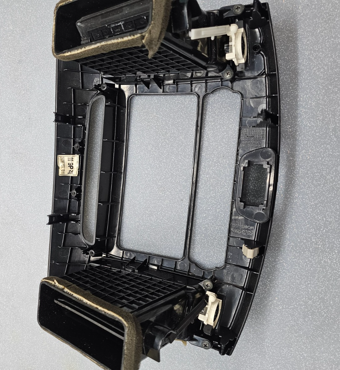 🔥07-10 Elantra Dash FM Radio Display Stereo Bezel Trim Instrument Panel BLACK