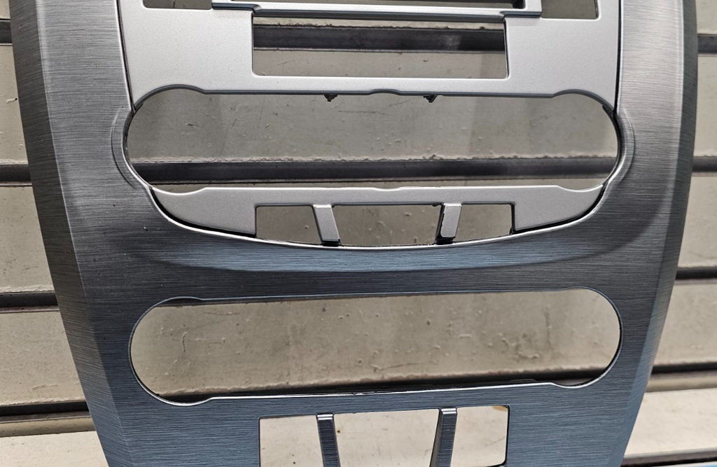 🔥 10-12 Ford Fusion Milan Climate Control Bezel Panel Trim Silver