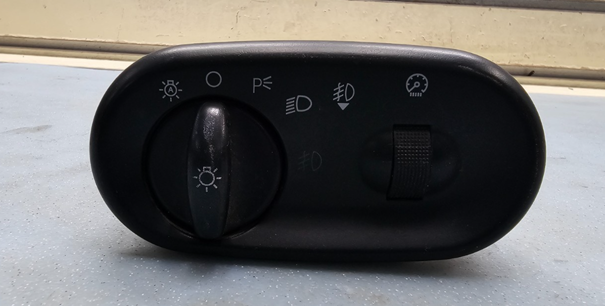🔥04-05 EXPLORER MERCURY MOUNTAINEER HEAD LIGHT LAMP SWITCH FOG ASSEMBLY BLACK