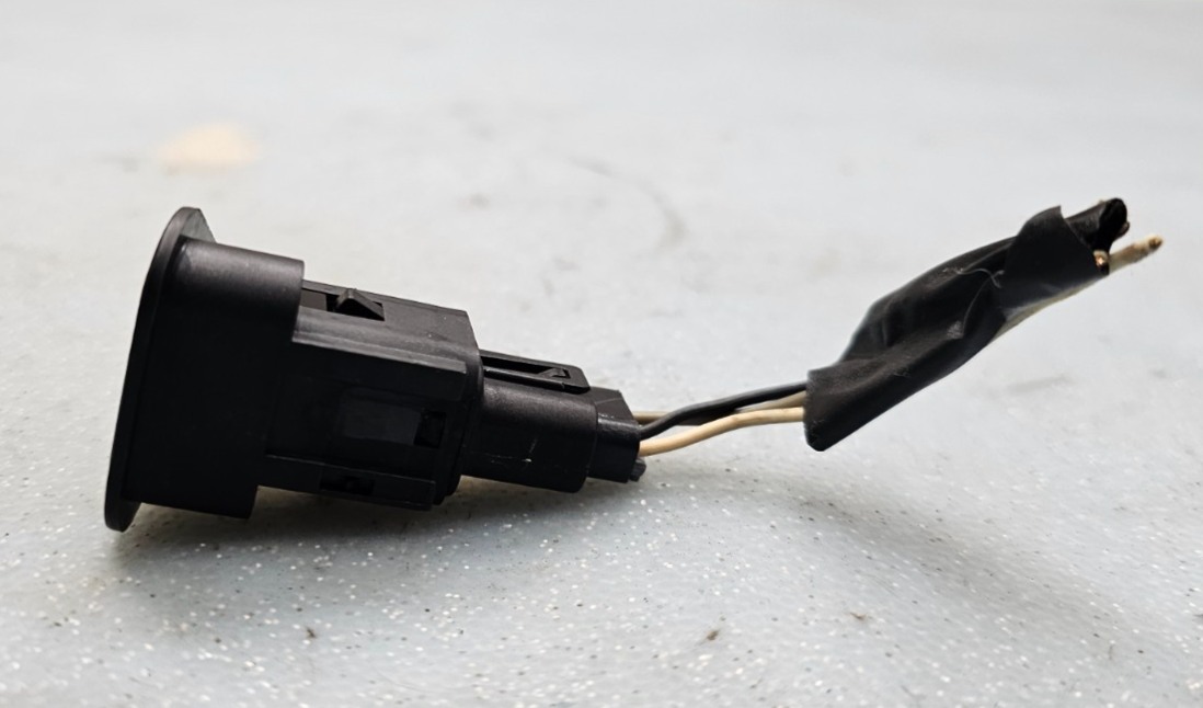 🔥05-10 Pontiac G6 Hazard Warning Emergency Flasher Switch Connector OEM BLACK