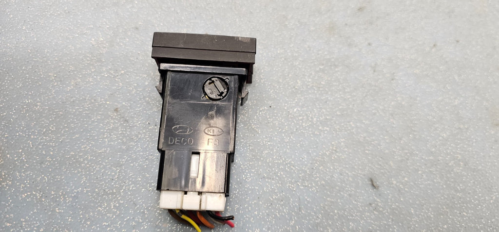 🔥07-09 SANTA FE HAZARD FLASHER EMERGENCY WARNING SWITCH OEM black
