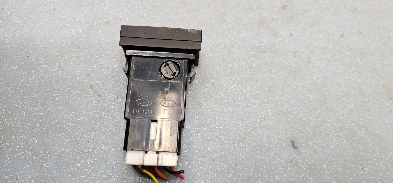🔥07-09 SANTA FE HAZARD FLASHER EMERGENCY WARNING SWITCH OEM black