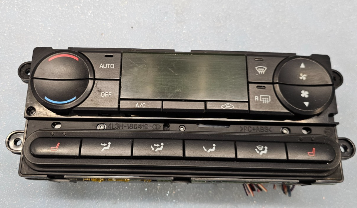 04-08 Ford F150 F-150 Dash AC A/C HVAC Heater Climate Control Temperature BLACK