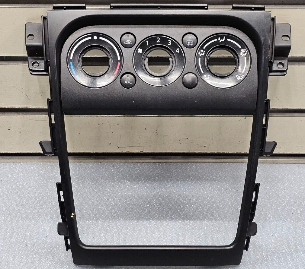 🔥07-13 SUZUKI SX4 DASH FM RADIO STEREO CLIMATE CONTROL BEZEL TRIM PANEL BLACK