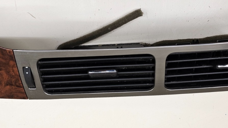🔥07-13 Suburban TAHOE YUKON Dash Radio Bezel Trim RIGHT Panel w/ Vent WOOD B36