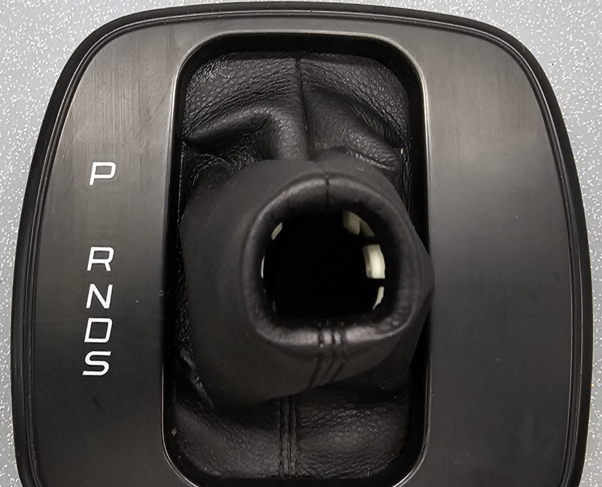 🔥13-16 ESCAPE GEAR AUTO SELECTOR SHIFT KNOB SHIFTER BOOT BEZEL TRIM BLACK/GRAY