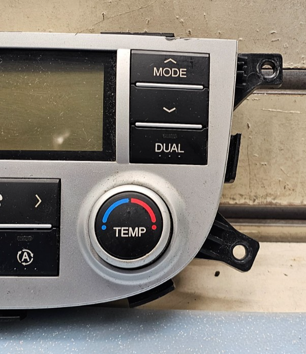 🔥07-09 Santa Fe Dash AC HVAC A/C Heater Climate Temperature Control Unit Silver