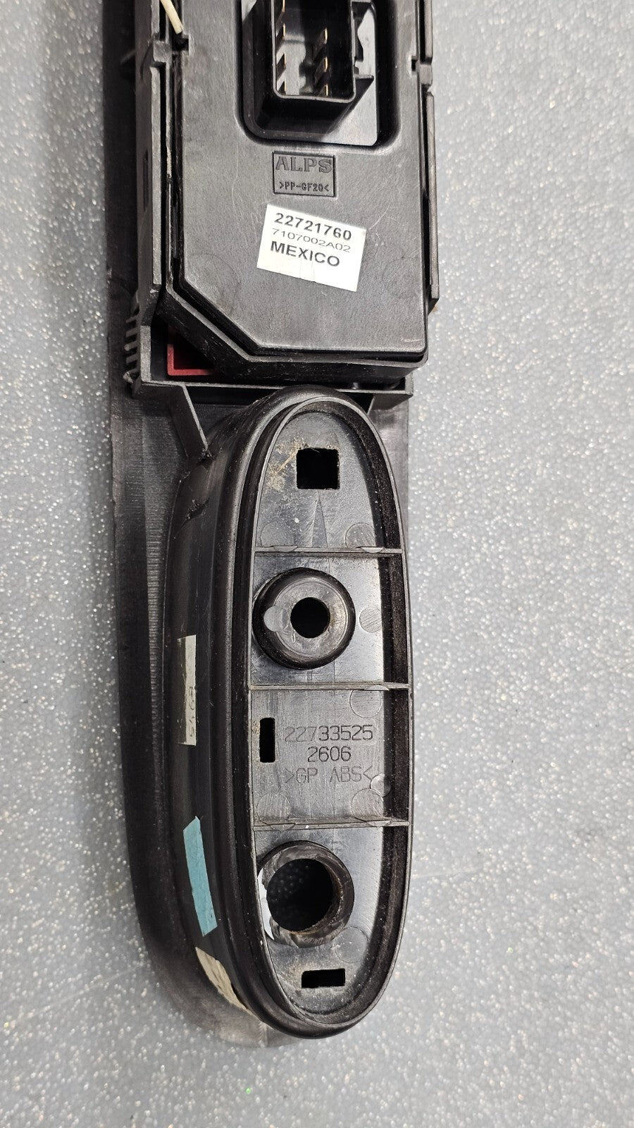 🔥05-10 Cobalt G5 Left Driver Master Power Window Switch Control Assembly SILVER