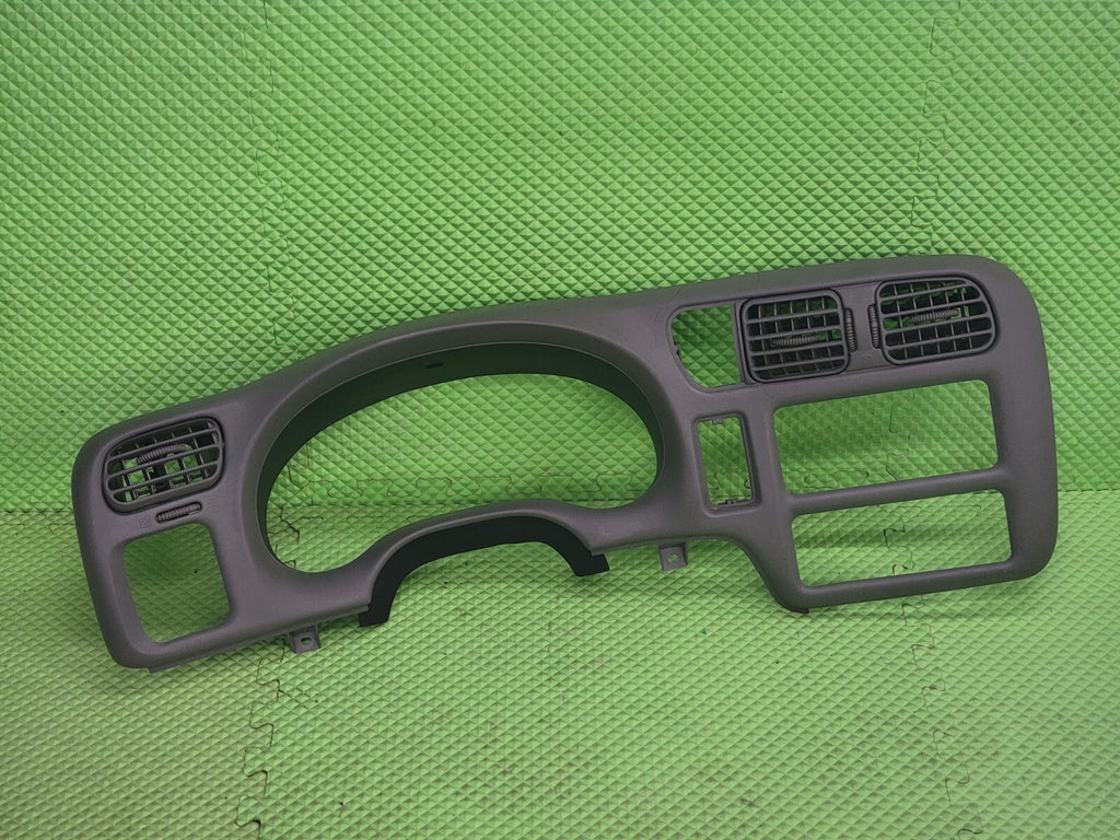 98-04 BLAZER S10 JIMMY SONOMA Cluster Dash Radio Bezel Tan C8