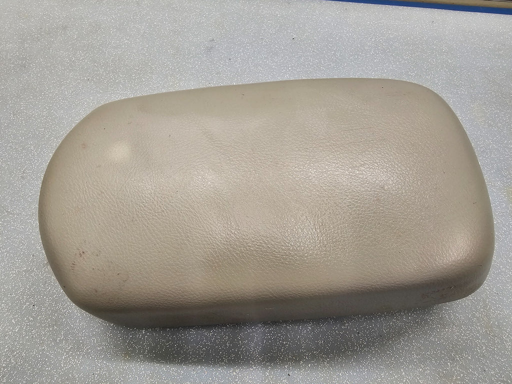06-12 Toyota RAV4 Center Console Armrest Lid Cover Top Leather Assembly LT GRAY