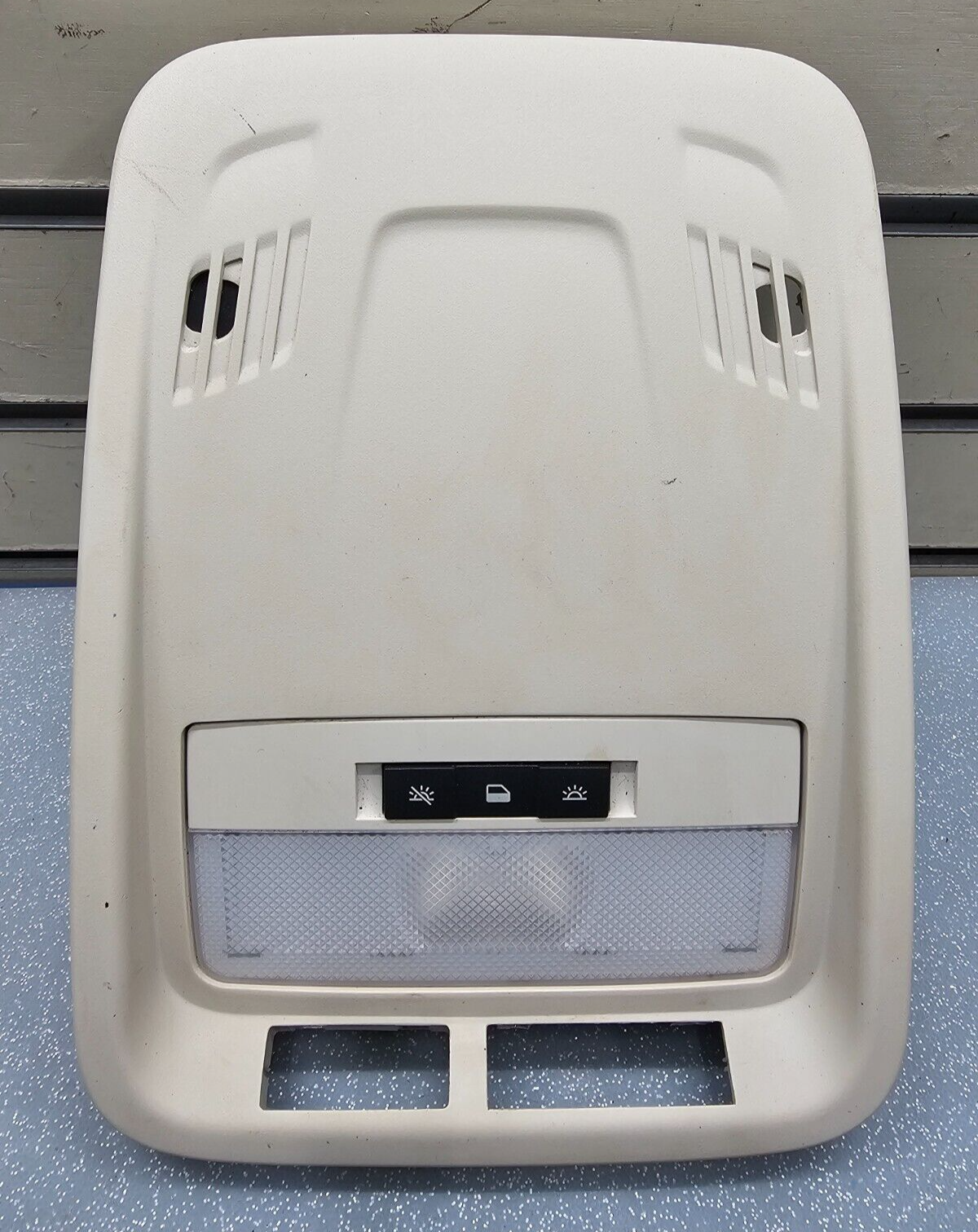 16-19 Cruze Overhead Console Dome Map Light Lamp Storage Sunroof Assembly LT Tan