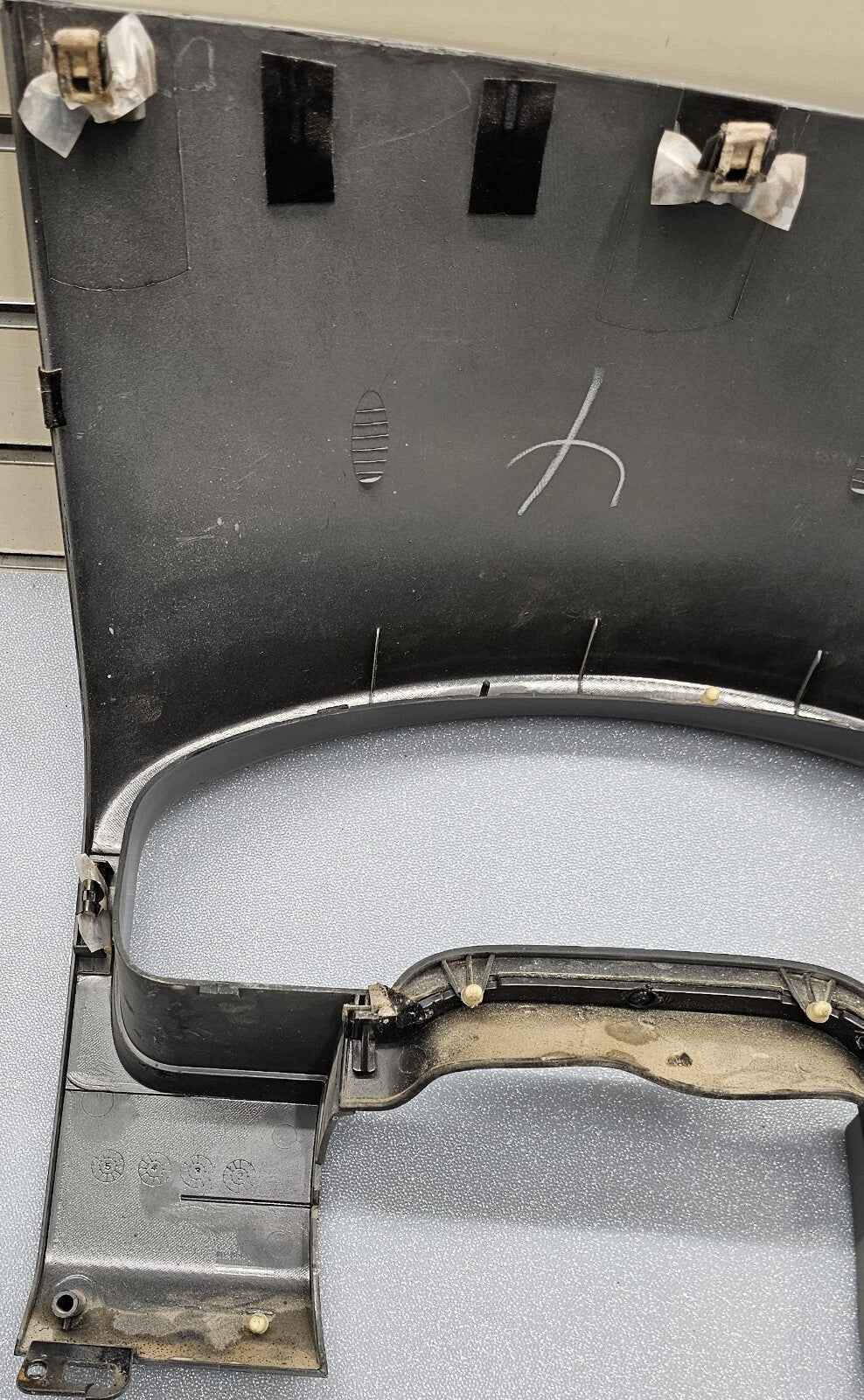 🔥04-08 Ford F-150 Dash Instrument CLUSTER Bezel Speedometer Gauge Trim GRAY C14