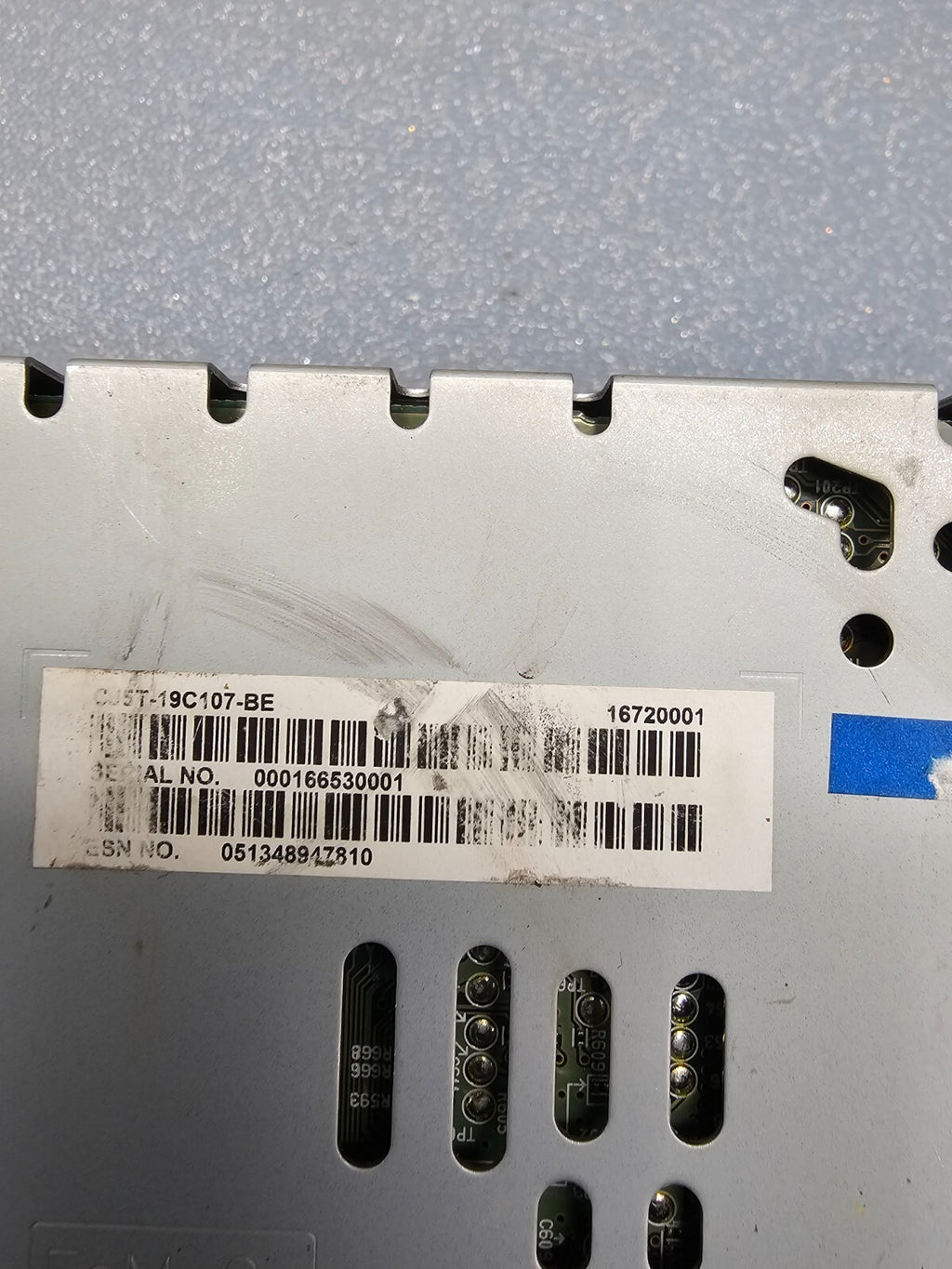 13-16 Ford Escape OEM Single CD AM FM MP3 Radio Block/FE
