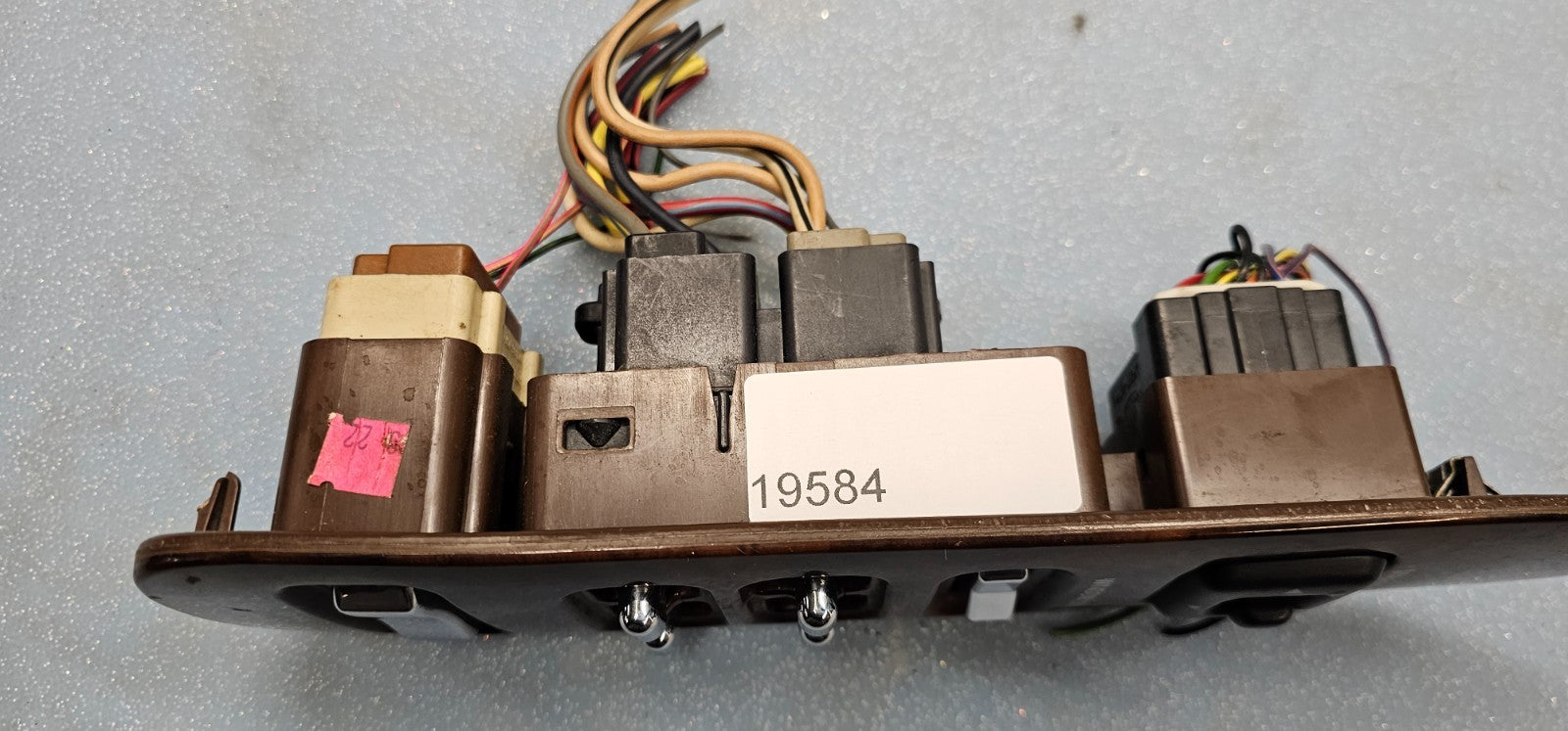 🔥98-02 LINCOLN TOWN CAR LEFT DRIVER MASTER POWER WINDOW SWITCH ASSEMBLY WOOD