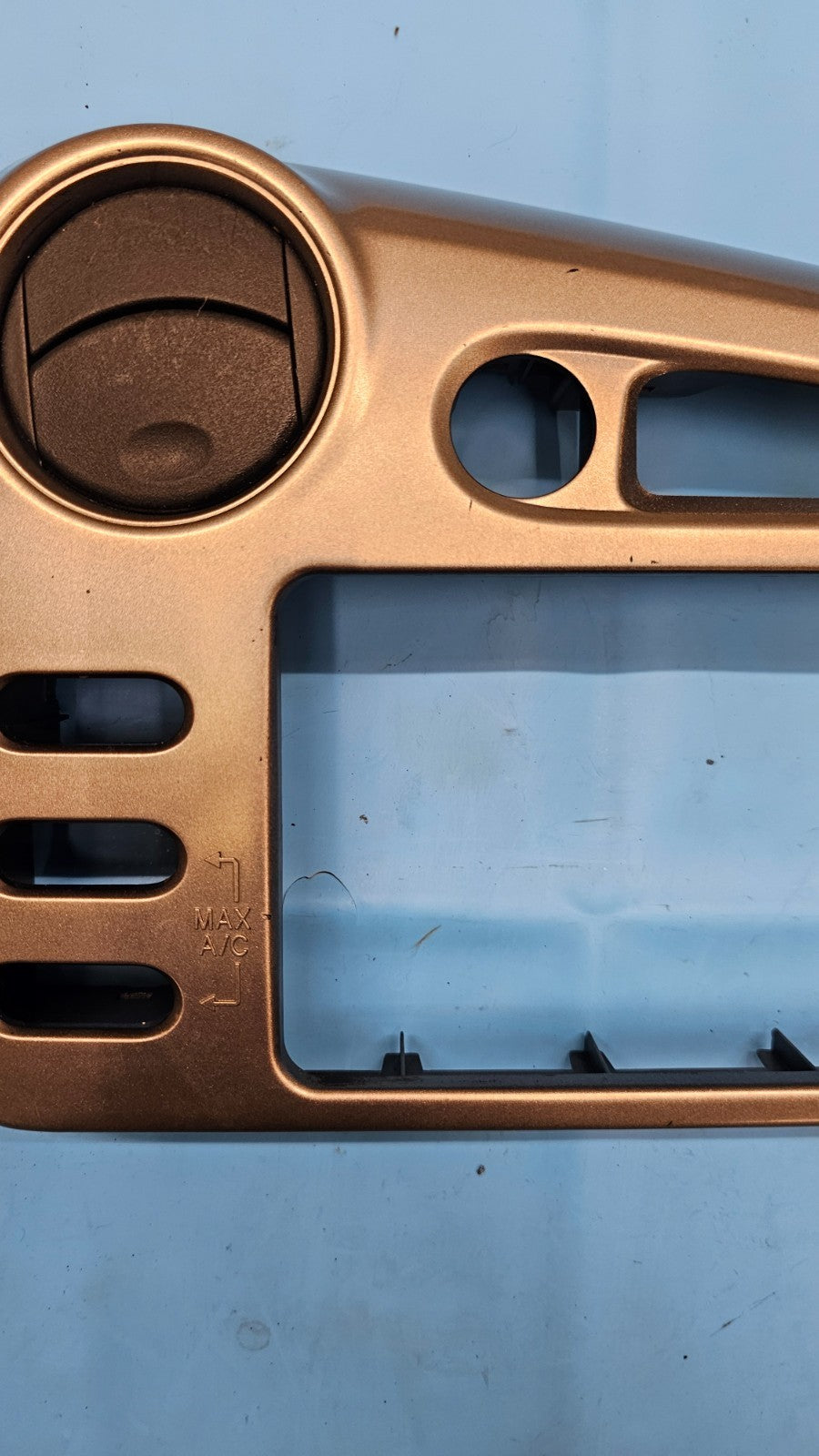🔥03-08 Toyota MATRIX Pontiac VIBE Center Dash Radio Bezel Trim Panel SILVER B26